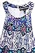 OMEYA.WANSHIDA.Women Casual Sleeveless High Neck Beach A-line Mini Dress