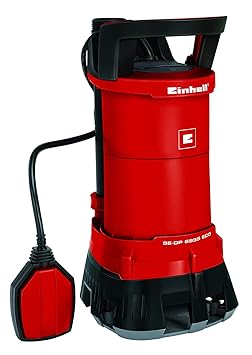 Einhell Schmutzwasserpumpe GE-DP 6935 ECO Power (690 Watt, max. 17.500 l/h, max. 9 m Förderhöhe, Fremdkörper bis 35 mm, stufe