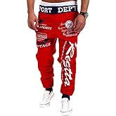 COTTORY Men's Hiphop Dance Jogger Sweatpants Trousers