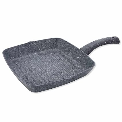 Wonderchef Granite Grill Pan, 24cm,Grey