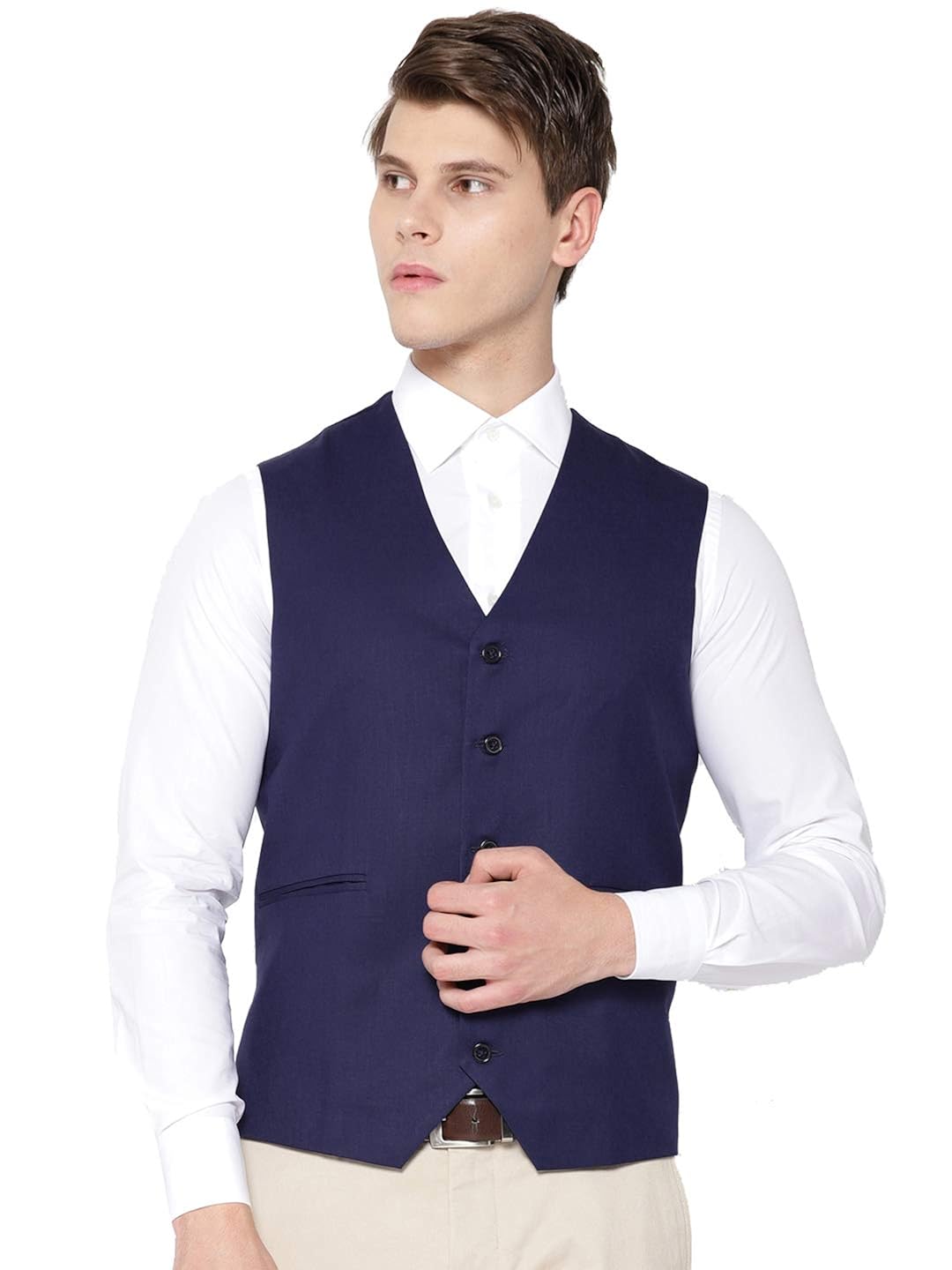 V neck nehru jacket Clearance