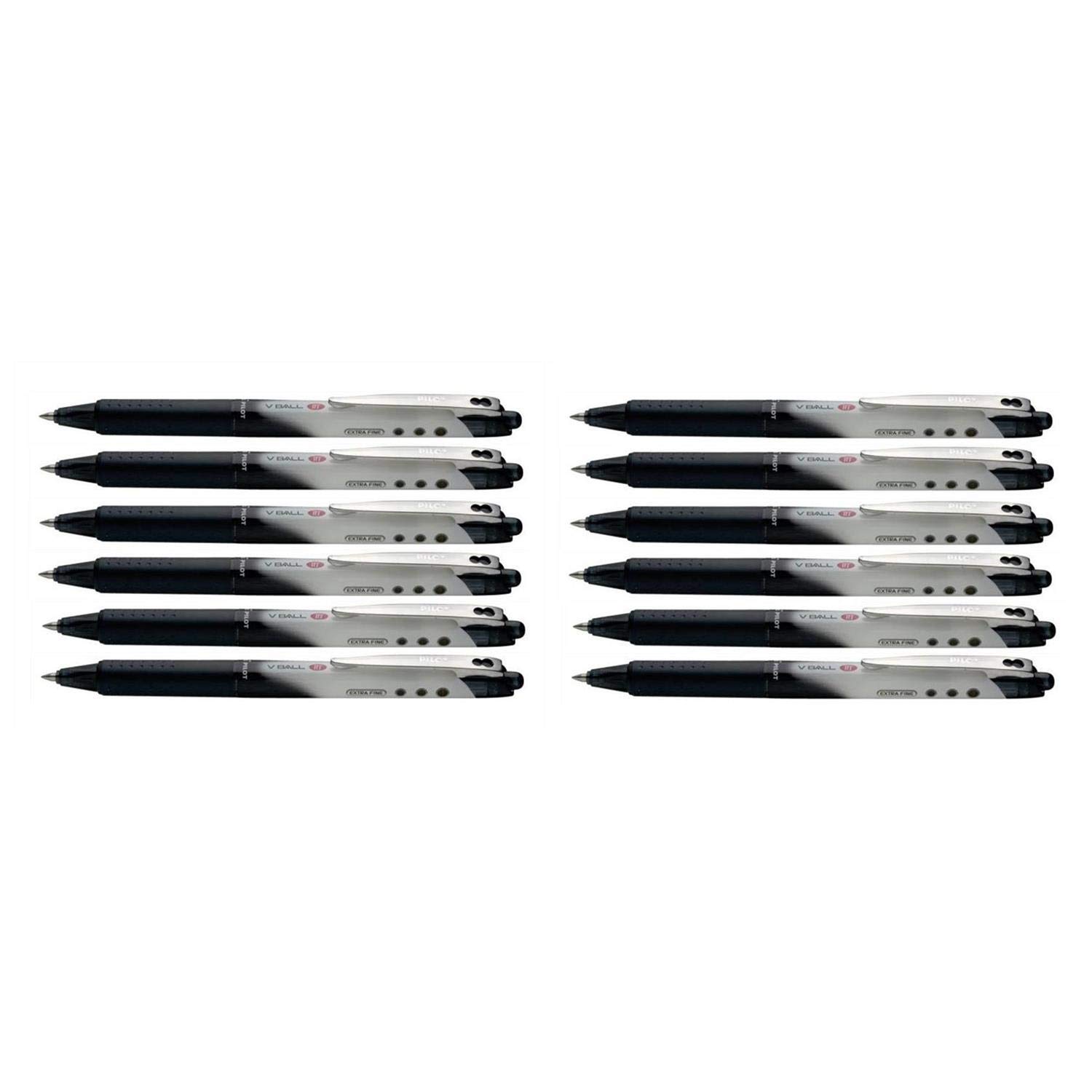 Pilot Vball 5 Retractable Liquid Ink Rollerball 0.5 mm (Single Pen) - Black