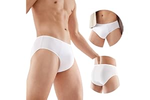 Relaxcare 7/14 Pack Mens-Disposable-Underwear, Breathable Briefs Portable for Travel-Ready Gym Essentials