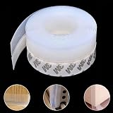 wordmouk 10m 45mm Door Bottom Seal Strip Weather Stripping Tape