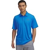 Under Armour - Mens Tech Polo, Color Blue Atlantis (402), Size: Medium x Tall