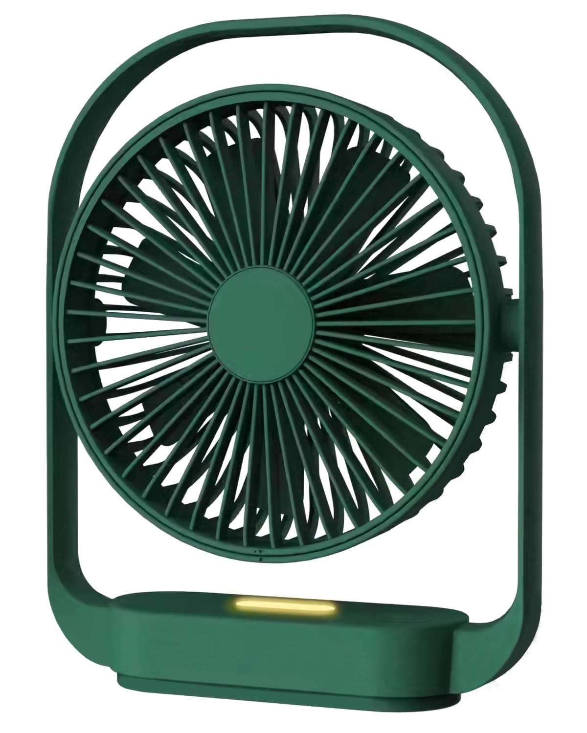 Photo 1 of AceMining Silent & Cooling Desk Fan with 4 Speeds, USB with Night Light, 330 Rotation, Small Table Fan for Bedroom & Office