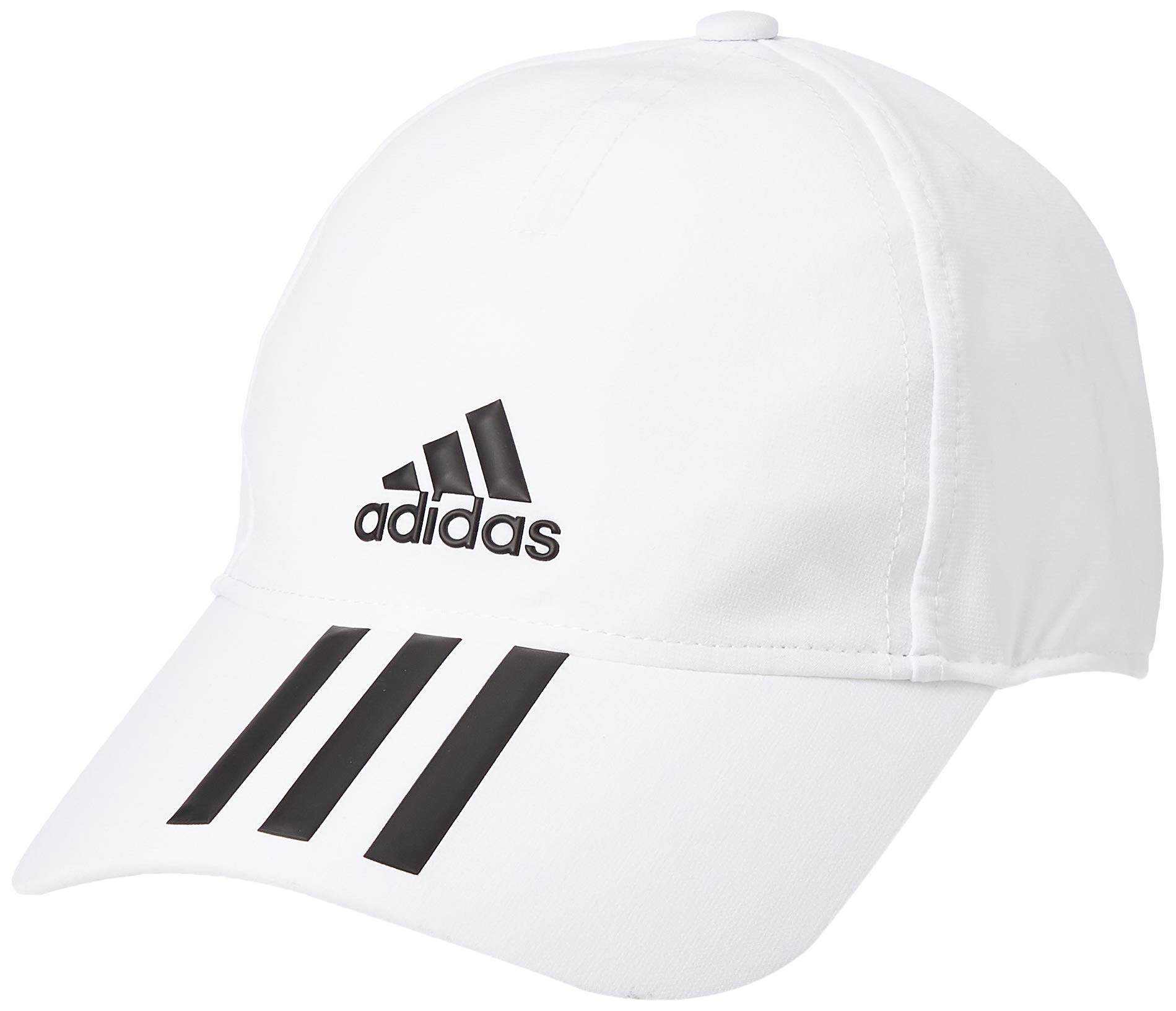 adidas BB C 3S 4A A.R. Hat - White/Black/Black, OSFM