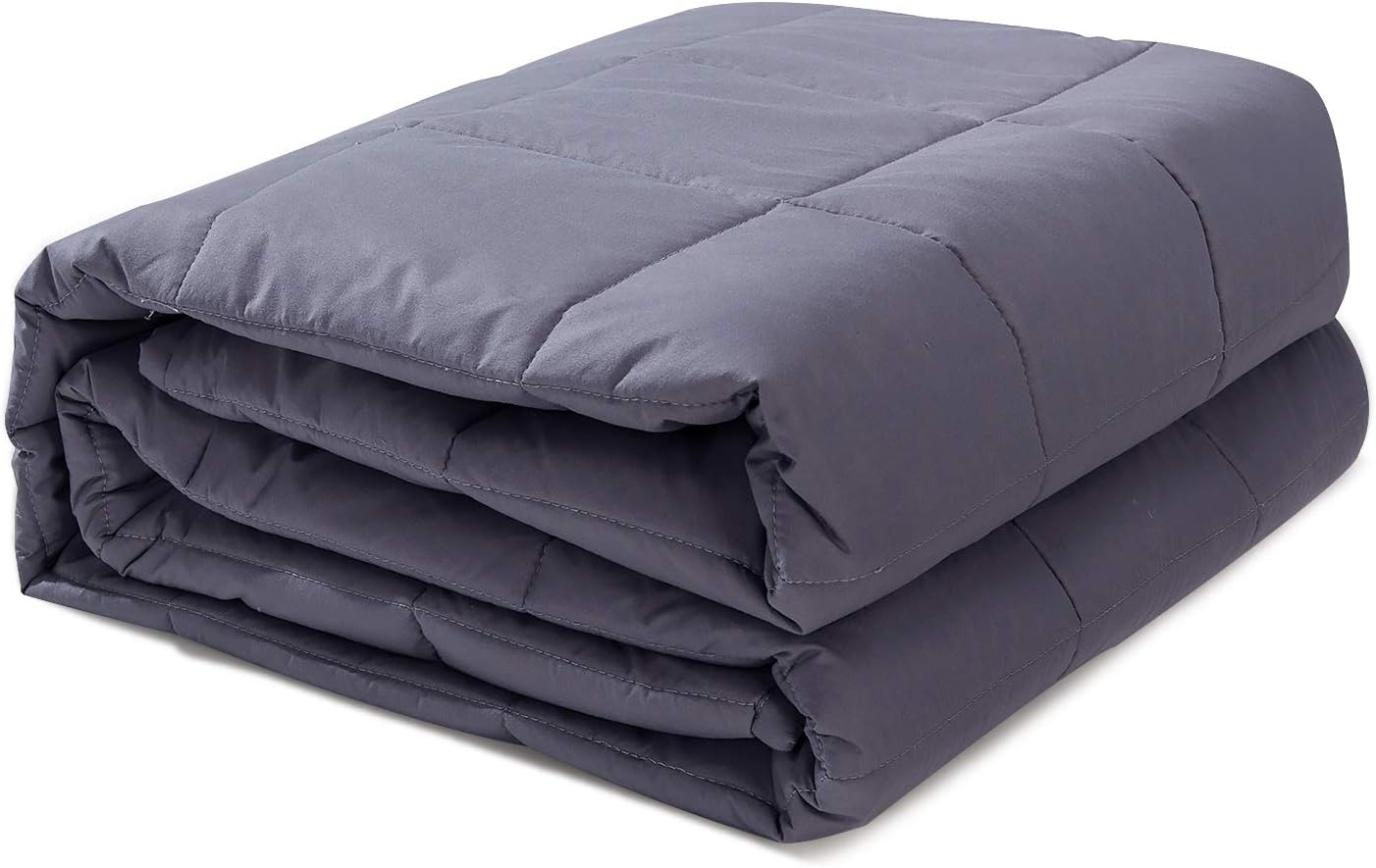 Comfortace Weight Blanket For Adults 7 Kg Therapy Blanket Heavy Blanket For Anxiety And Sleep Disorders Gravity Blanket Anti Stress 140 X 200 Cm Grey Amazon De Kuche Haushalt