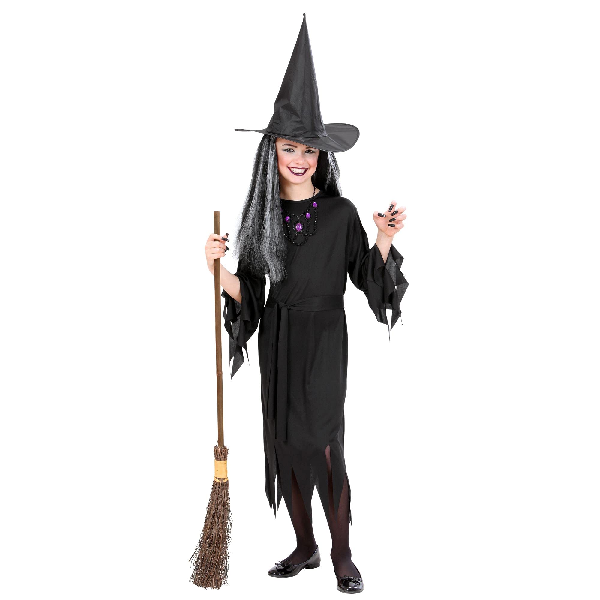 Widmann 2508 ? Witch Costume in Size 11/13 Years — image 1