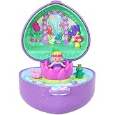 Polly Pocket Keepsake Collection Heritage Edition Fairy Meadow Ring and Case Playset