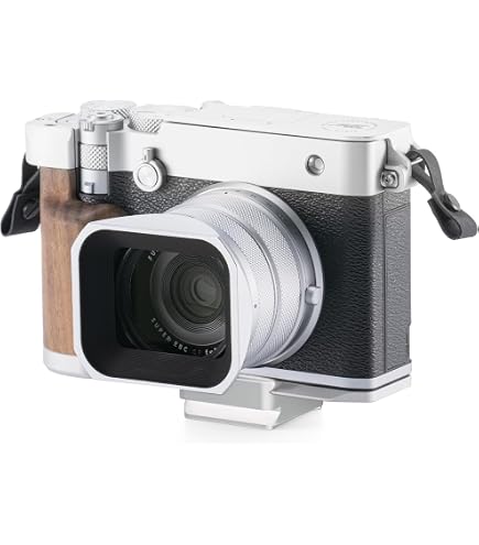 Tilta Staffa Per Pollice Hot Shoe Per Fujifilm GFX100RF – Lega Di Alluminio – Argento TA-T81-TB-S - 5