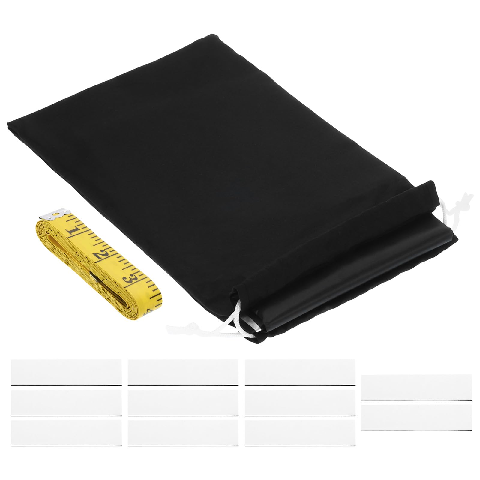 PATIKIL Portable Blackout Curtains, 118" x 57" 100% Blackout Blinds Temporary Blackout Shades with 10 Pairs Stickers for Nursery Bedroom Travel Office