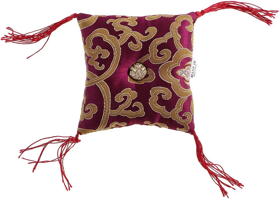 cuscino in seta per ciotola da canto