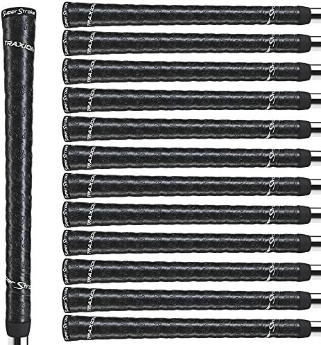 SuperStroke Traxion Wrap Club Grips Bundle (13) Standard – Black