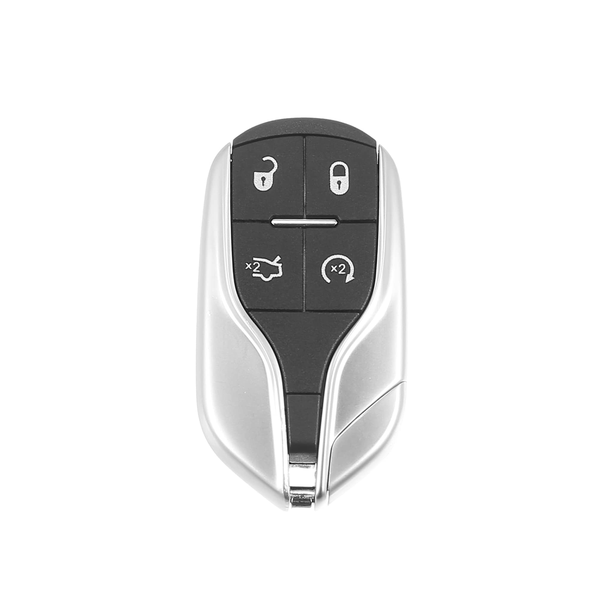 Photo 1 of X AUTOHAUX 433MHz M3N-7393490 Replacement Smart Proximity Insert Keyless Entry Remote Key Fob for Ghibli 2014-2018 for Quattroporte 2012-2018 for Levante 2017-2020 4 Buttons 46 Chip
