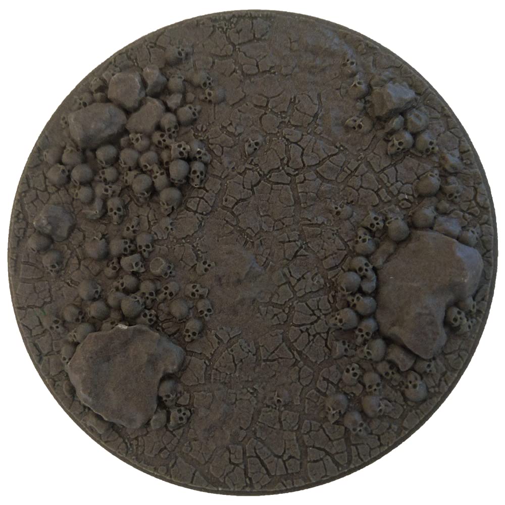 LegendGames 100mm Round Skull Base