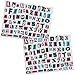 Letter Press Temporary Tattoos (By GAMAGO)