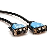 BlueRigger DVI Male to DVI Male Digital Dual-Link Cable (10 Feet, Black)