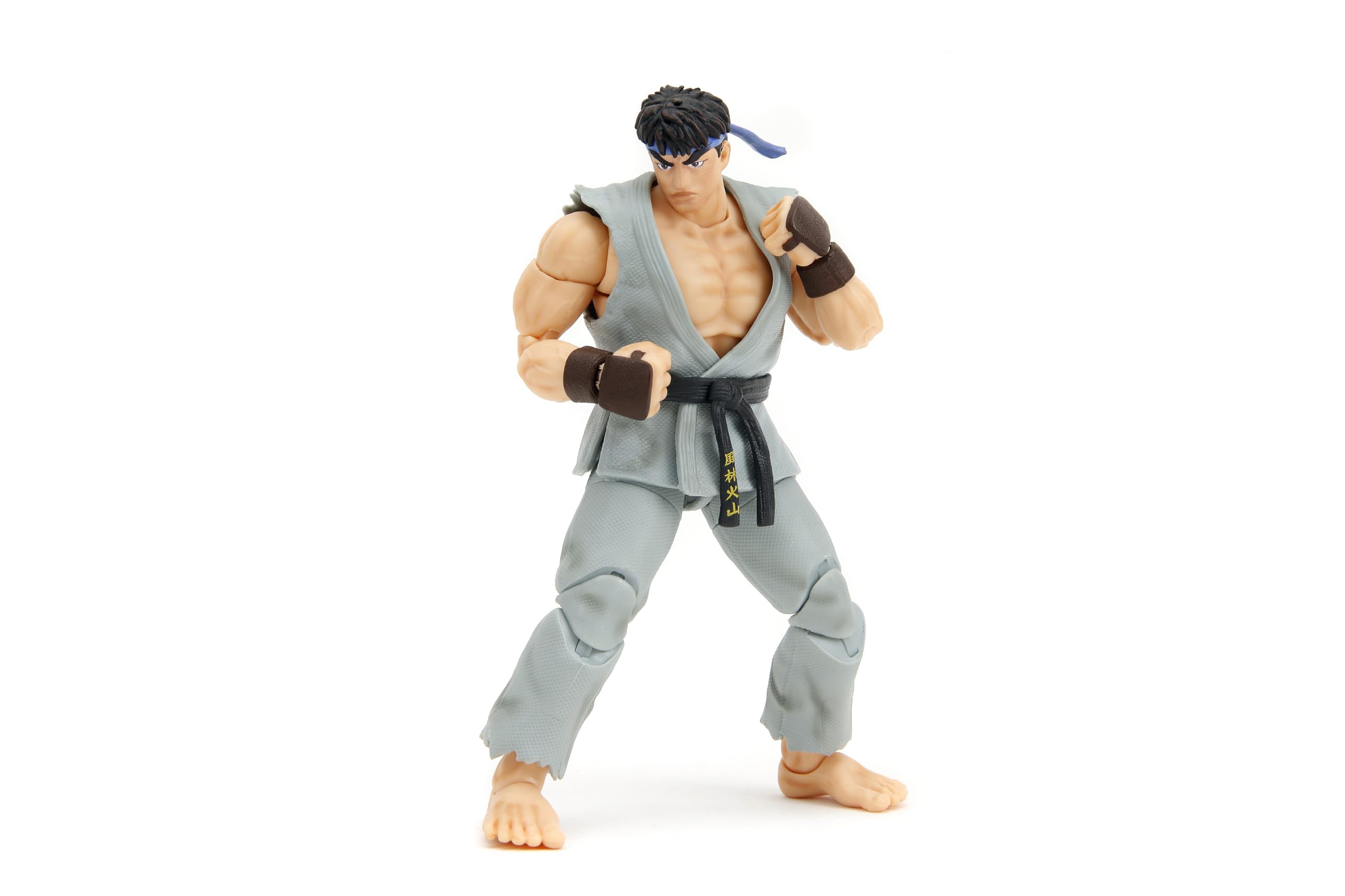 Street Fighter II 6" Ryu (Player 2) Action Figure, Toys for Kids and Adults