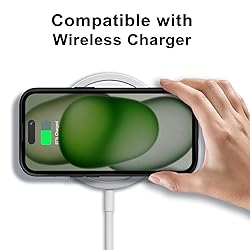 LoeoeL for iPhone 15 Case Clear, Transparent Hybrid