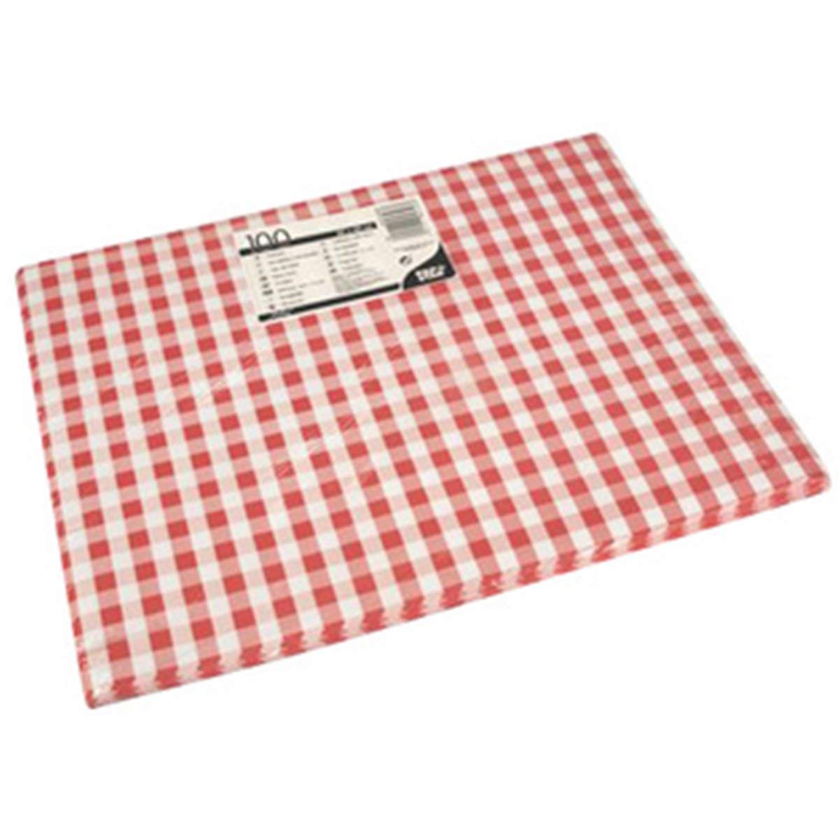 PAPSTAR - PAPSTAR Set de table"Vichy", (L)400 x (P)300 mm