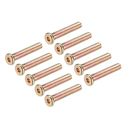 uxcell M8x45mm Furniture Screw Hex Socket Machine