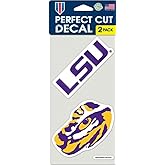 LSU Tigers Set of 2 Die Cut Decals