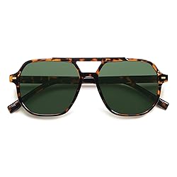 SOJOS Retro Trendy Aviator Polarized Sunglasses Men