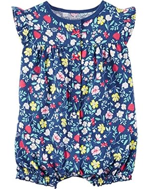 Baby Girls' Floral Creeper