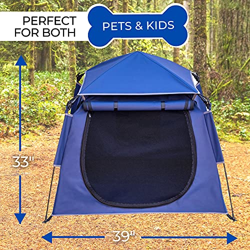 POP 'N GO Pet Playpen for Dogs and Cats 39 x 33 Inch Dog Tent w
