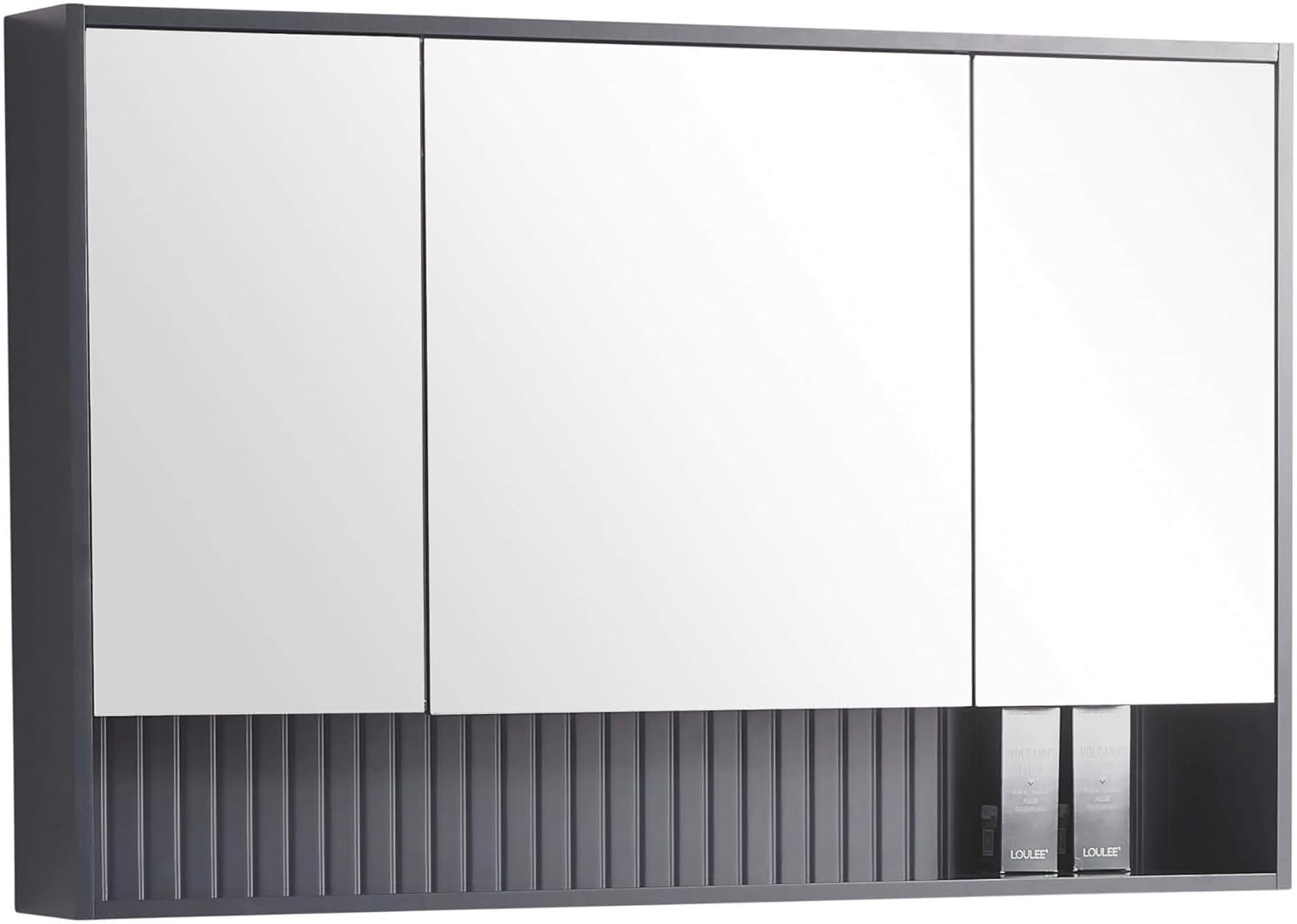 Amazon Com Venezian 45 Medicine Cabinet Rock Grey Home Kitchen