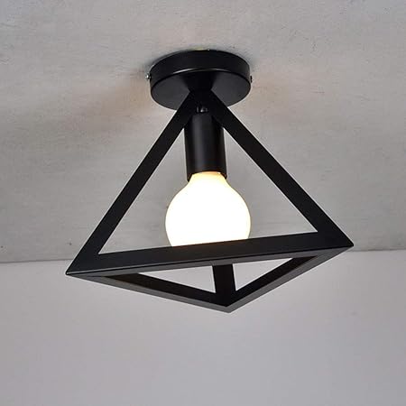 Einfache Schmiedeeisen Deckenleuchte LED E27 kreativer Kronleuchter