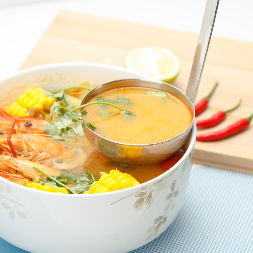 Stainless Steel Ladle, Kitchen Gravy Ladles Cooking Tools Set With Long