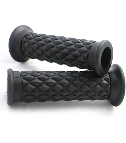 7/8" Motorcycle Hand Grips With Gel – For Cafe Racer Dirt Bike ATV – Gearzaar