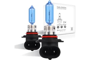 Sinoparcel 9012/HIR2 Halogen Headlight Bulb, High and Low Beam, Brighter Replacement for Standard 55W Bulb, Pack of 2