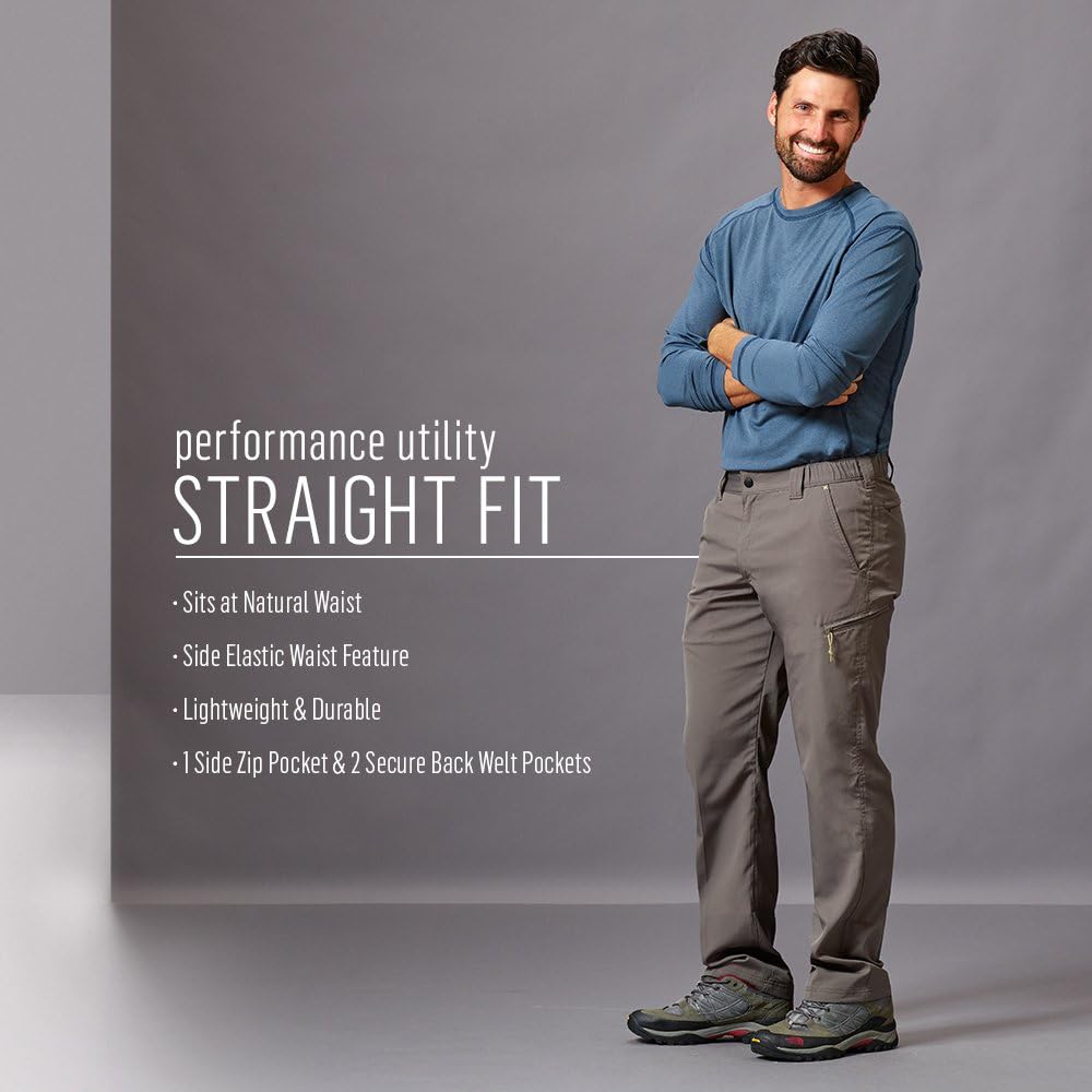 wrangler men's outdoor performance side elastic utility short