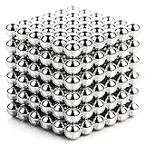 CPSYUB Upgraded 5MM 216 Pieces Magnets Building Blocks Toys for Sculpture Stress Relief Magnet for Intelligence Development Office Desk Toy for Adults