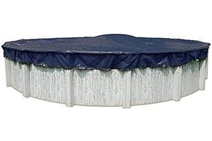 IN THE SWIM Swim Central 28' Super Guard Reinforced Above Ground Swimming Pool Winter Cover for Round Pools