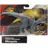 Jurassic World Rebirth Frenzy Pack Minqaria Dinosaur Figure, Authentic Toy, Digital Play