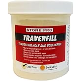 Stone Pro Traverfill - Travertine Hole and Void Repair - 1 Pound - Light