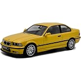 Solido 1:43 Scale BMW M3 Coup&eacute; Dakar Yellow 1999 Diecast Model Car S4315203