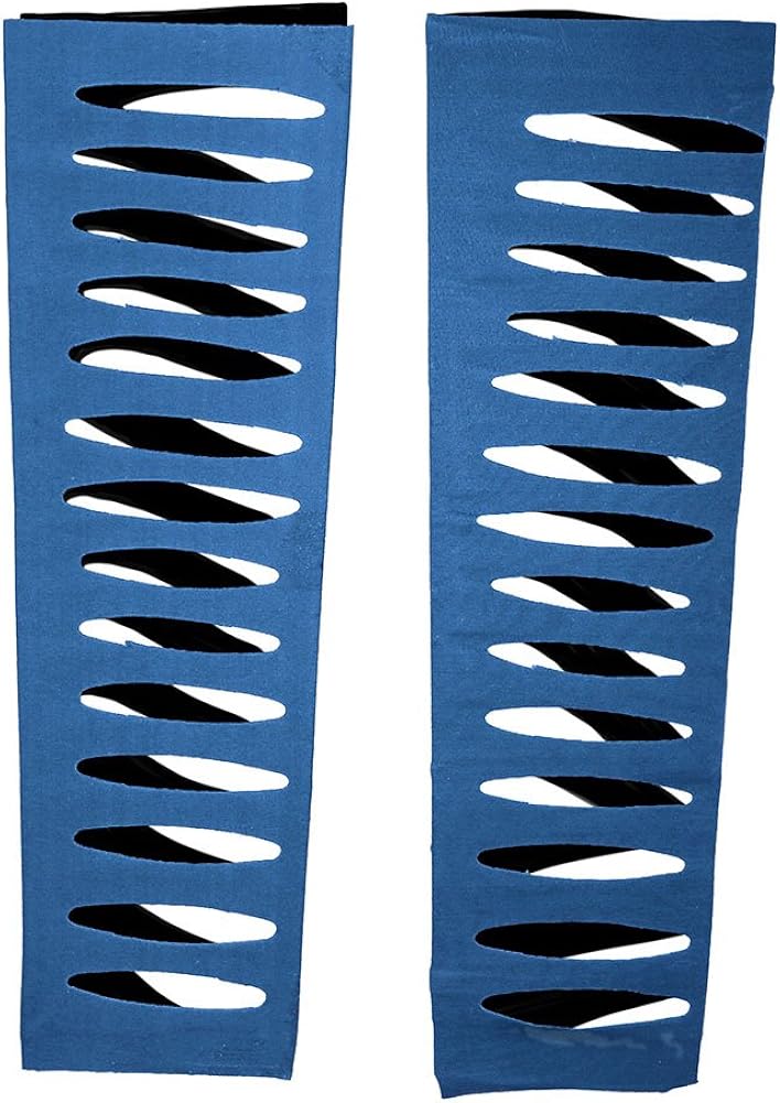 WWE Authentic Jeff Hardy Royal Blue Arm Sleeves Clothing