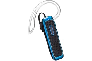 MARNANA Bluetooth Headset, Wireless Bluetooth Earpiece w/ 18 Hours Playtime and Noise Cancelling Mic,Ultralight Earbud Headphone Hands-Free Calls for iPhone Tablet Samsung Android Cell Phones Truck Driver