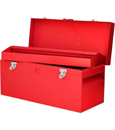 thumbnail image 2 of Stanley Proto J9975R General Purpose Single Latch Tool Box - Industrial Quality 2 of 6