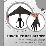 The Real Touch Black Nitrile Extra Strong X-Large Disposable Gloves (Box of 100) view 6