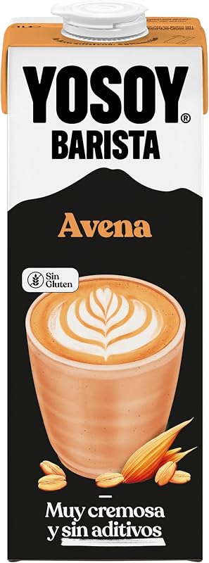 Bebida Vegetal de Avena Barista - especial para el café, pack de 6 x 1L