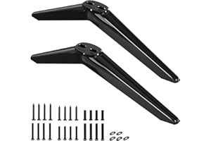 Yaotieci TV Legs Only for Onn 100012587 100012589 100012590 10012586 100012585 100097811 100007147 100018254, Not for Other Models, TV Stand for Onn Roku TV Stand Legs with Screws Set