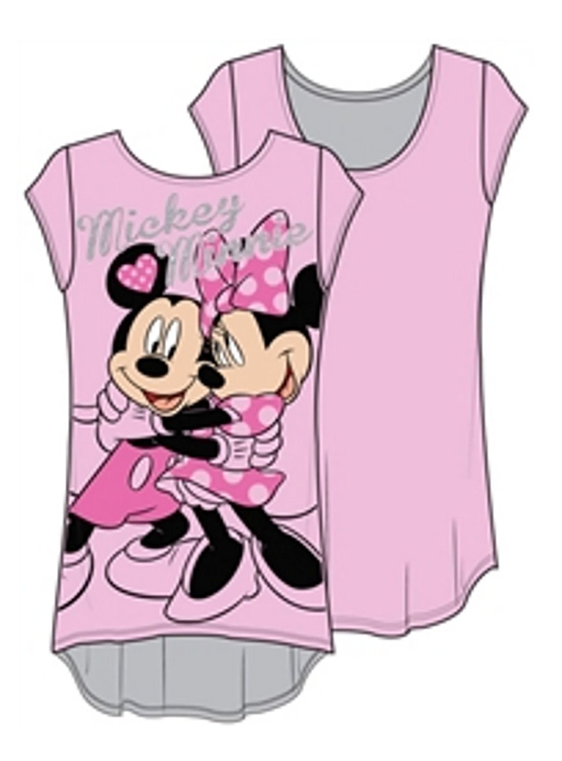 Minnie Mouse All Mine Tee Youth Girls Fashion Top T Shirt Pink