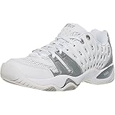 Prince Women's T22 Tennis Shoe,White/Silver,7 M US