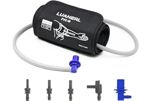 Medium Easy Wrap Blood Pressure Cuff for Thin and Small Arm,Compatible with Omron 7”-14” Inches (17-36CM) M Adult BP Replacement Cuff LUANERL